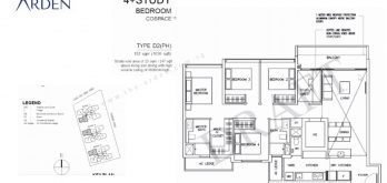 The-Arden-Floor-Plan-4+Study-Penthouse